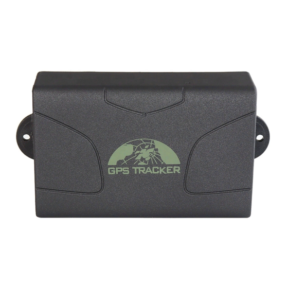 GPS Tracker TK-104 Manuals