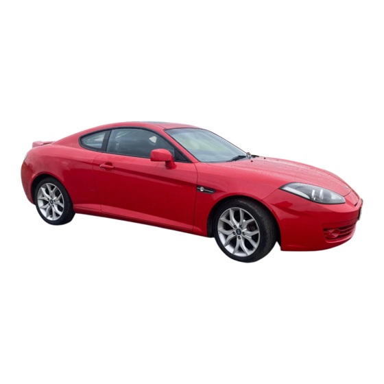 Hyundai Genesis Coupe 2009 Owner's Manual