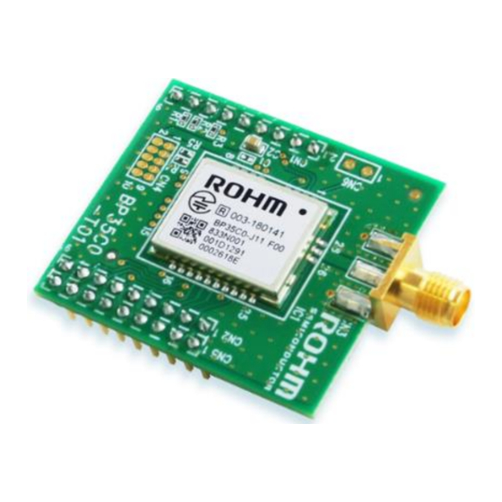 Rohm BP35C0-J11 Startup Manual