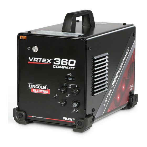 Lincoln Electric VRTEX 360 COMPACT Operator's Manual