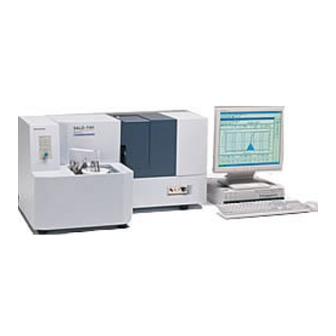 Shimadzu SALD-7101 Manuals