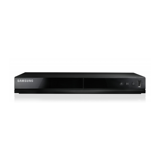 Samsung DVD-E360 User Manual