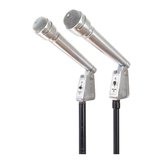 Electro-Voice 664A Specification Sheet