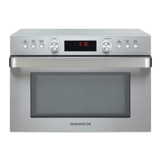 Daewoo KOC-1C4K Quick Reference