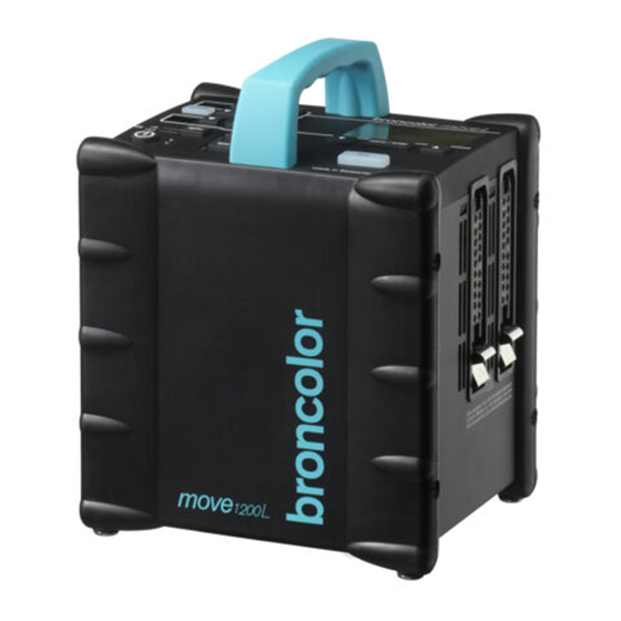 Broncolor Move 1200 L User Manual