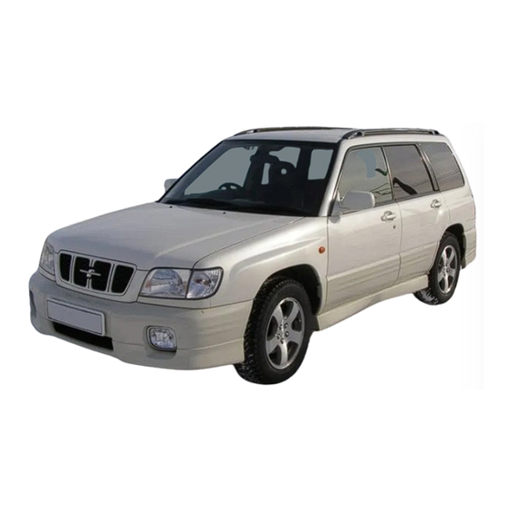 Subaru Forester 2001 Service Manual