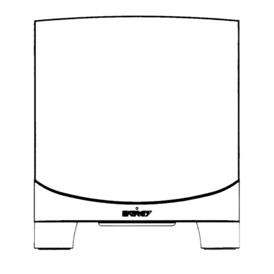 Energy Connoisseur Owner's Manual