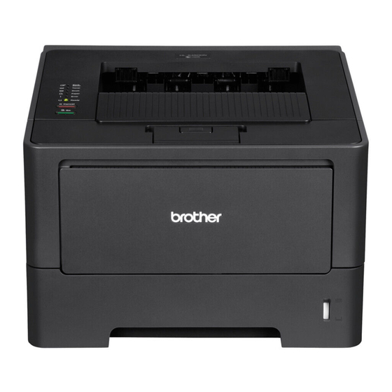 Brother HL-5440D Product Safety Manual