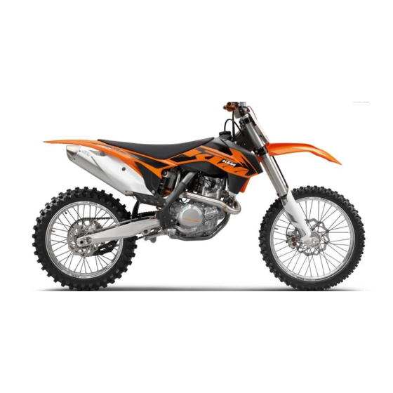 KTM 450 SX-F Owner's Manual