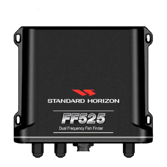 Standart Horizon FF525 Manuals