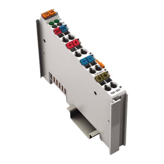 WAGO I/O-SYSTEM 750 Manual