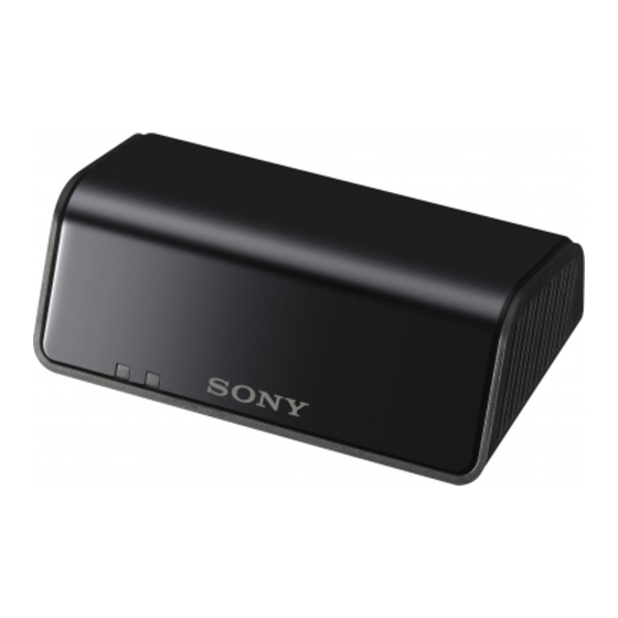 Sony IFU-WH1 Operating Instructions Manual