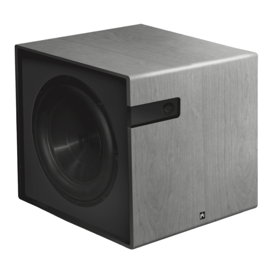 Aperion Audio 8D Owner's Manual