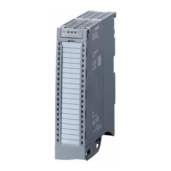 Siemens 6ES7521-1BH00-0AB0 Manual