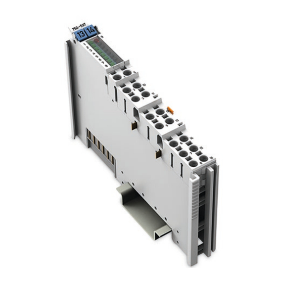 WAGO I/O-SYSTEM 750 Manual