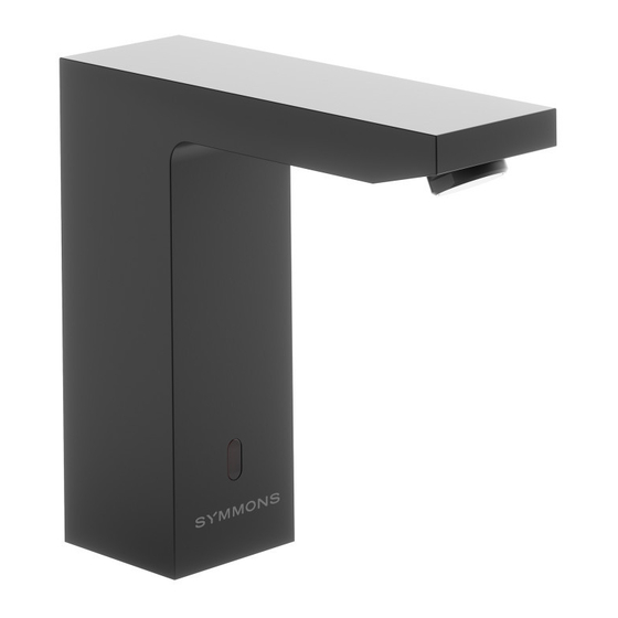 Symmons DURO ACTIVESENSE S6360B Installation And Maintenance Manual