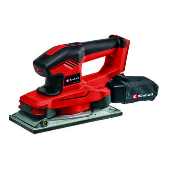 EINHELL TE-OS 18/230 Li Original Operating Instructions
