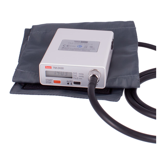 boso TM-2430 PC2 Instructions For Use Manual