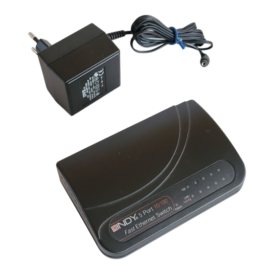 Lindy 32981 Installation And Use