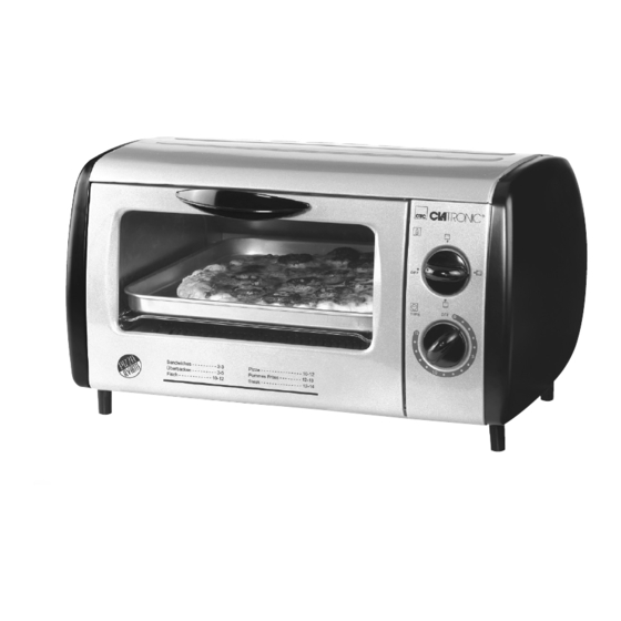 Clatronic PO 2790 Instruction Manual & Guarantee