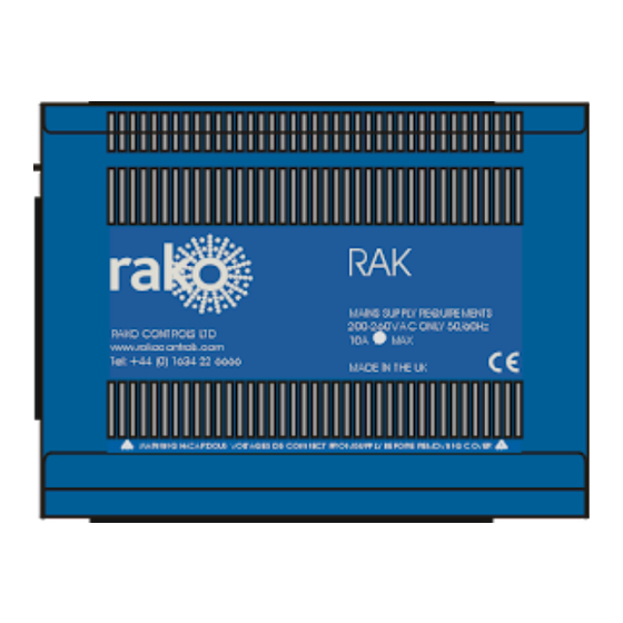 rako RAK8-MB Instruction Manual
