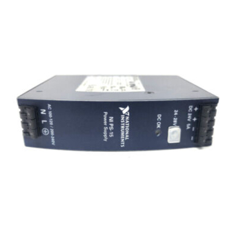 National Instruments NI PS-15 Installation Manual