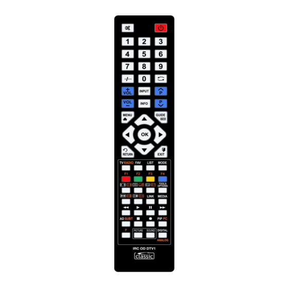 Classic IRC87189-OD User Instructions