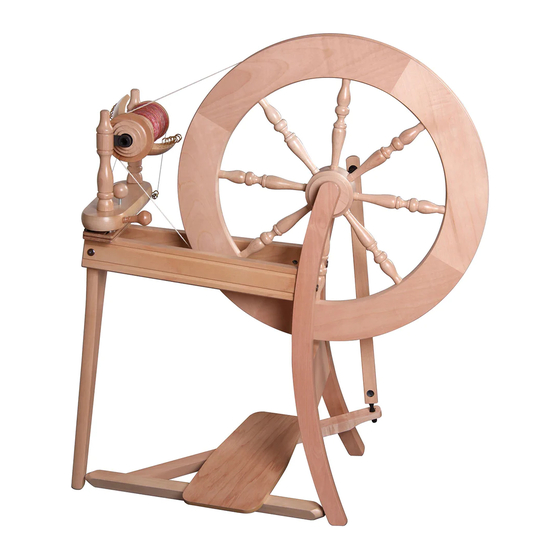 Ashford TRADITIONAL SPINNING WHEEL Instructions Manual