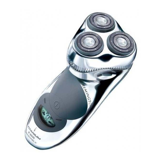 Remington Titanium R-9500 Use And Care Manual