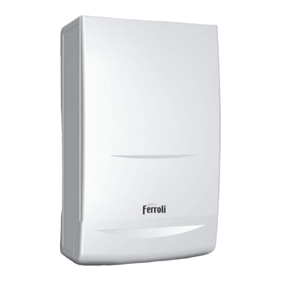 Ferroli F24E Installation, Service And User Instructions Manual