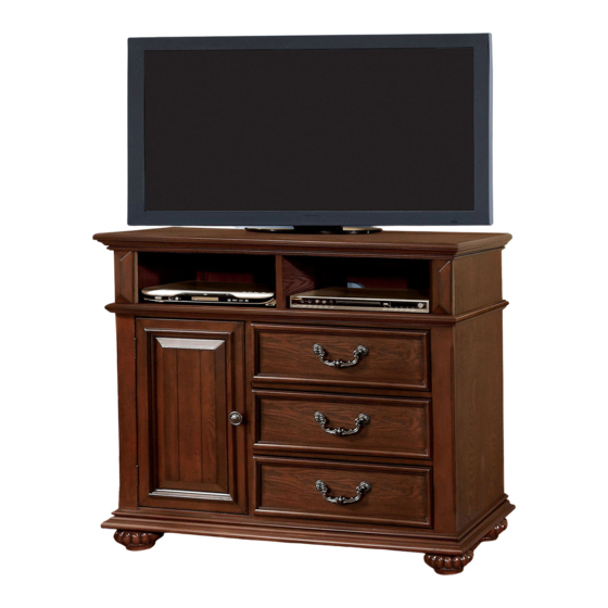 Furniture of America CM7811TV Assembly Instructions