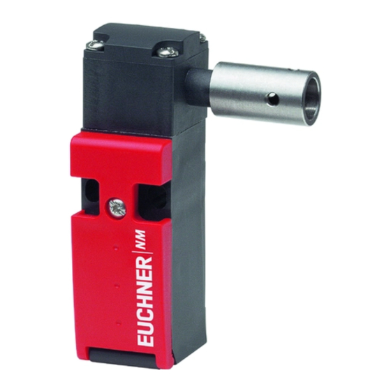 EUCHNER NM AK Series Operating Instructions Manual