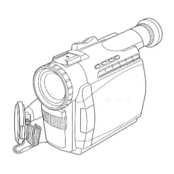 Panasonic Palmcorder PV-DV121 User Manual