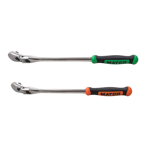 Matco Tools EIGHTY8 CFR158G Quick Start Manual