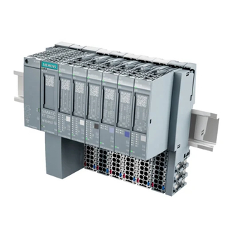 Siemens SIMATIC ET 200SP Manual