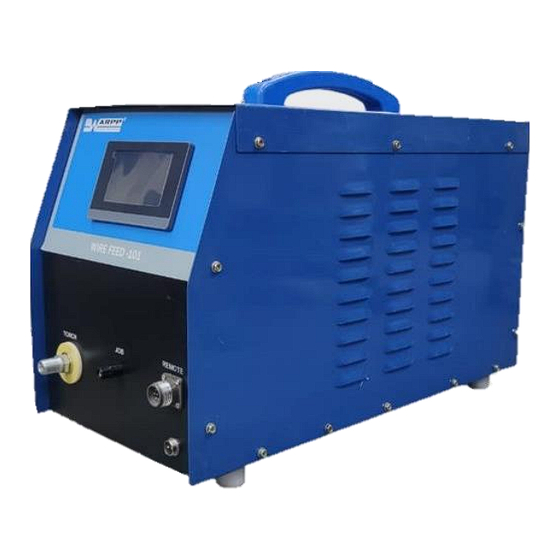 WARPP WIRE FEED-101 User Manual