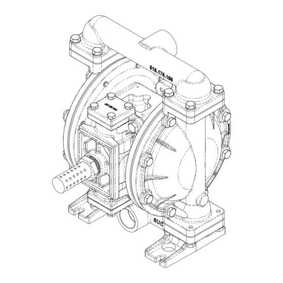 Idex Warren Rupp Sandpiper U1F Metallic Service & Operating Manual