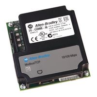 Allen-Bradley 20-COMM-M Modbus/TCP Adapter User Manual