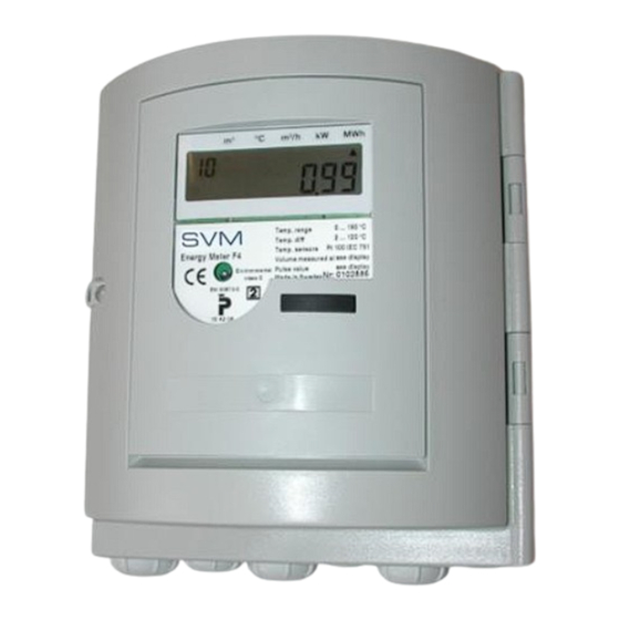 Metrima SVM F4 Manual