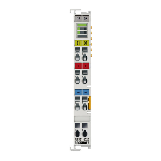 Beckhoff EL922 Series Documentation