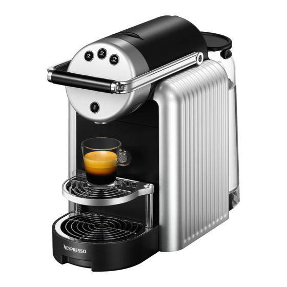 Nespresso Zenius Manual