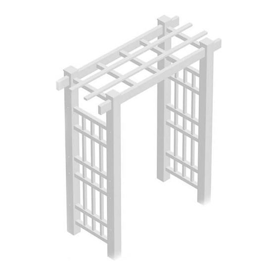 Dura Trel Windsor Arbor 11112 Assembly Instructions Manual