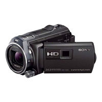 Sony Handycam HDR-PJ810 Service Manual
