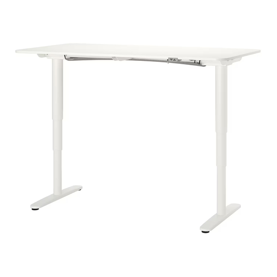 Bekant desk manual hotsell