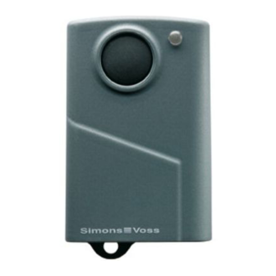 Simons Voss Technologies 3067 Manual
