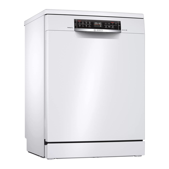 Bosch SMS6ZDW48E User Manual