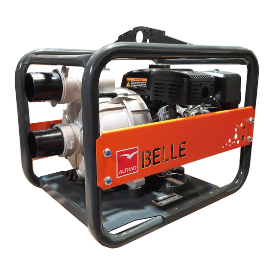 Altrad BELLE WPX 3/30 Operator's Manual
