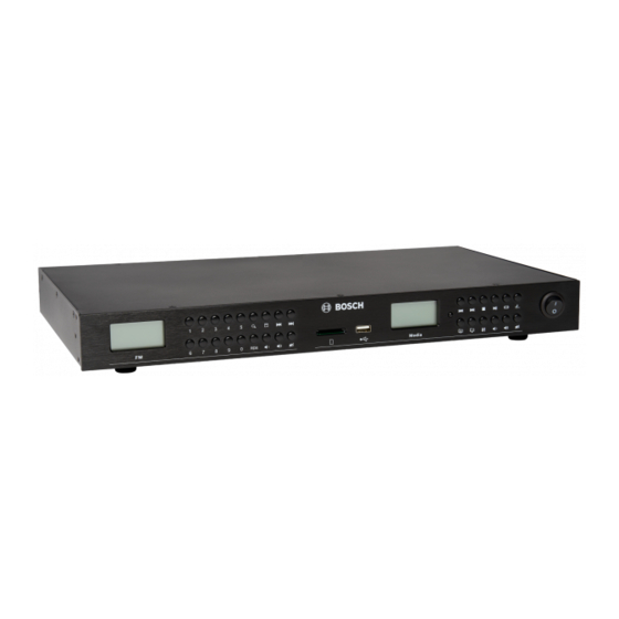 Bosch PRM-UST User Manual
