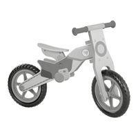 PLAYTIVE WOODEN MOTORCYCLE BALANCE BIKE Instructions For Use Manual