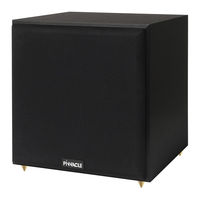 Pinnacle Speakers S-Fit Cnr Sub 300 Owner's Manual